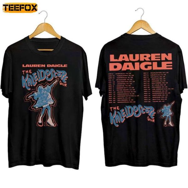 Lauren Daigle Thank God I Do 2023 Tour Adult Short Sleeve T Shirt 1