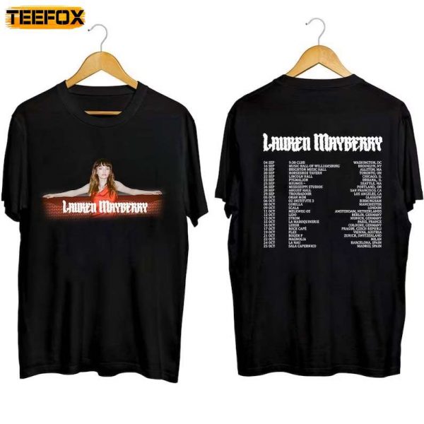 Lauren Mayberry Solo Tour 2023 Adult Short Sleeve T Shirt 1