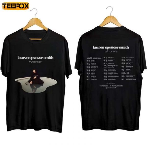 Lauren Spencer Smith The Mirror Tour 2023 Adult Short Sleeve T Shirt