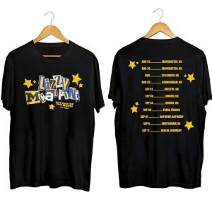 Lizzy McAlpine The End Of The Movie EU Rescheduled Tour 2023 Short Sleeve T Shirt