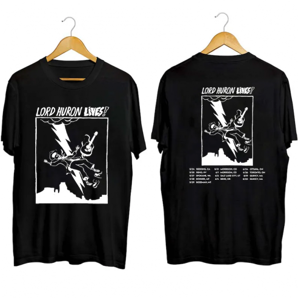 Lord Huron Rock Band Tour 2023 Short Sleeve T Shirt
