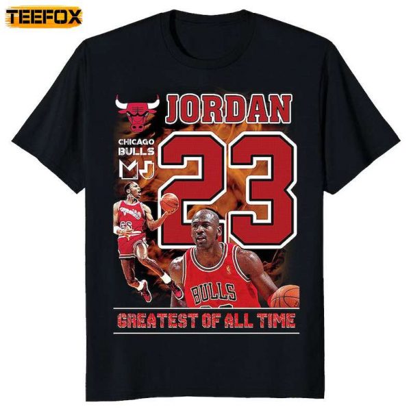 Michael Jordan GOAT Short Sleeve T Shirt