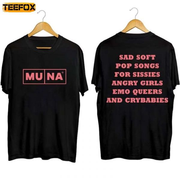 Muna Eras Tour Adult Short Sleeve T Shirt