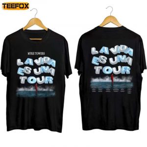 Myke Towers North American Tour 2023 Adult Short Sleeve T Shirt