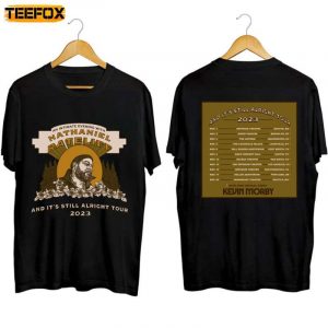 Nathaniel Rateliff Tour 2023 Adult Short Sleeve T Shirt