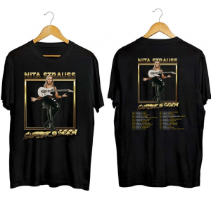 Nita Strauss Summer Storm Music Tour 2023 Short Sleeve T Shirt