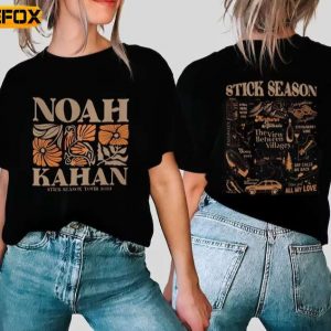 Noah Kahan Stick Season Tour 2023 Short Sleeve T Shirt