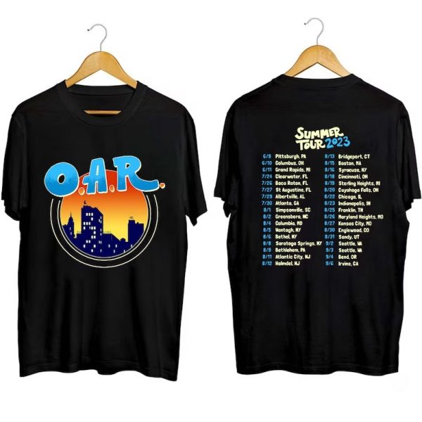 OAR 2023 Summer Tour 2023 Short Sleeve T Shirt