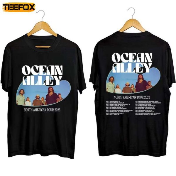 Ocean Alley North American Tour 2023 Adult Short Sleeve T Shirt