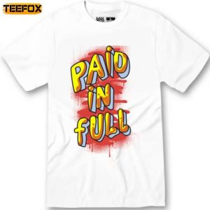 Paid In Full Eric B and Rakim Short Sleeve T Shirt