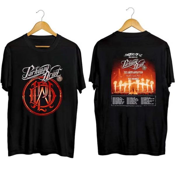 Parkway Drive North America Tour 2023 Short Sleeve T Shirt