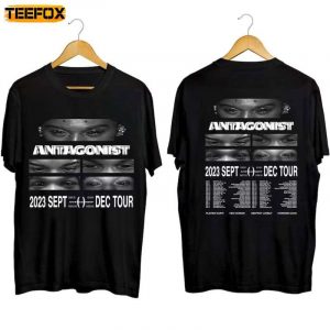 Playboi Carti Antagonist Tour 2023 Concert Rap Short Sleeve T Shirt