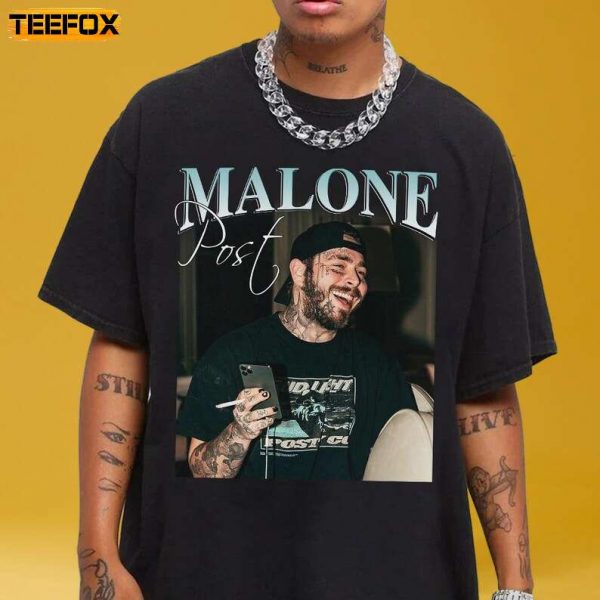 Rapper Post Malone Short Sleeve T Shirt