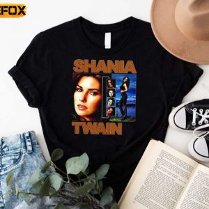 Shania Twain Retro Music Short Sleeve T Shirt