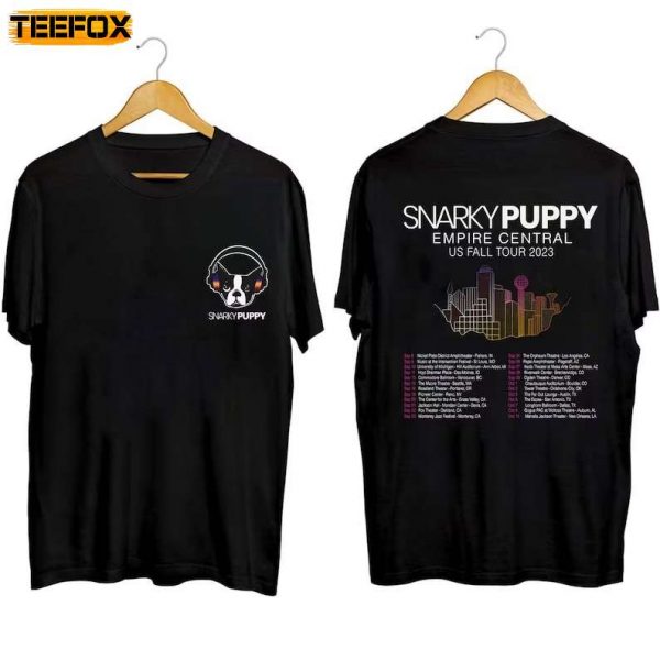 Snarky Puppy North American Tour 2023 Adult Short Sleeve T Shirt
