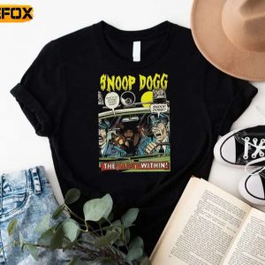 Snoop Dogg Inspired Comic Style Music Short Sleeve T Shirt