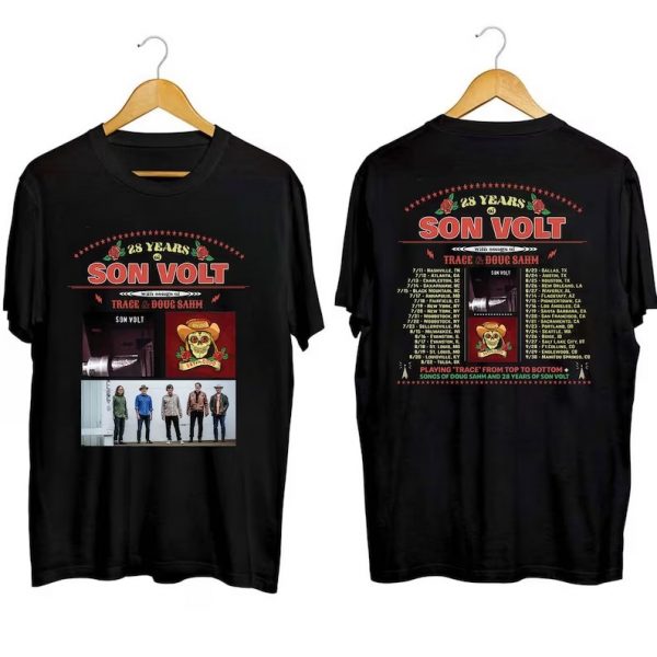 Son Volt Tour Concert 2023 Short Sleeve T Shirt