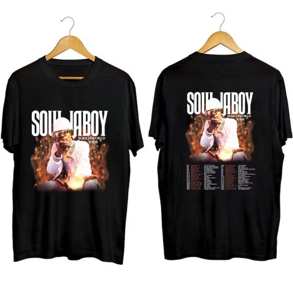 Soulja Boy Rapper World Tour 2023 Short Sleeve T Shirt