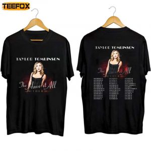 Taylor Tomlinson The Have It All Tour 2023 Concert Short Sleeve T Shirt