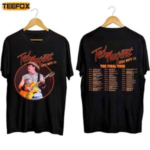 Ted Nugent Adios Mofo 2023 Tour Adult Short Sleeve T Shirt