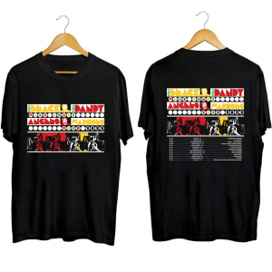 The Black Angels with The Dandy Warhols Tour 2023 Short Sleeve T Shirt