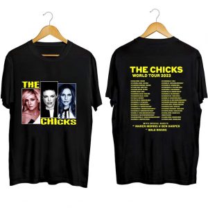 The Chicks Band World Tour 2023 Short Sleeve T Shirt