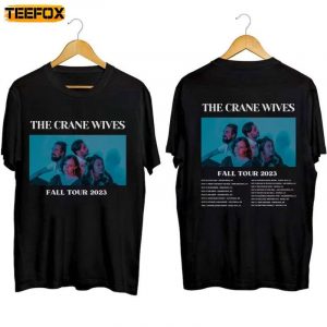 The Crane Wives Fall Tour 2023 Adult Short Sleeve T Shirt