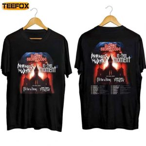 The Dark Horizon Co headline Tour With In This Moment And Motionless In White Adult Short Sleeve T Shirt