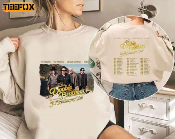 The Doobie Brothers 2023 Tour Adult Short Sleeve T Shirt