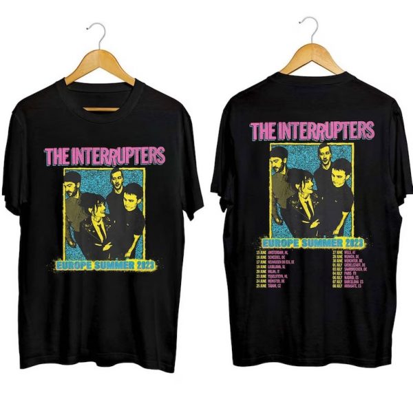 The Interrupters Europe Tour Band 2023 Short Sleeve T Shirt