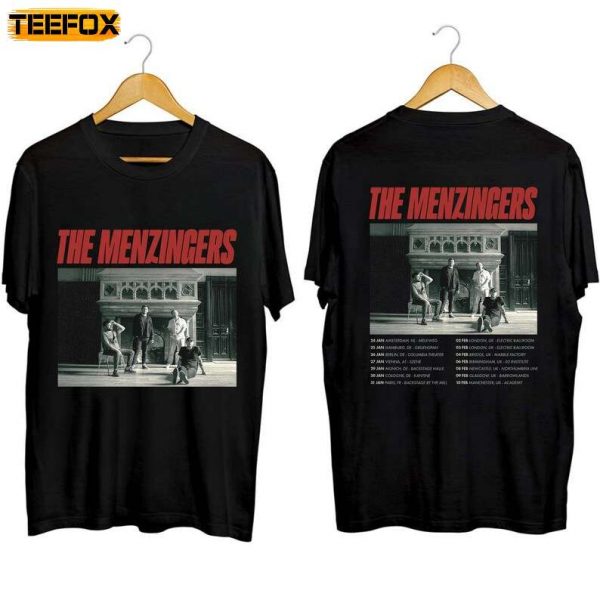The Menzingers Tour 2024 Adult Short Sleeve T Shirt