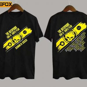 The Offspring Let The Bad Times Roll Summer Tour 2023 Short Sleeve T Shirt