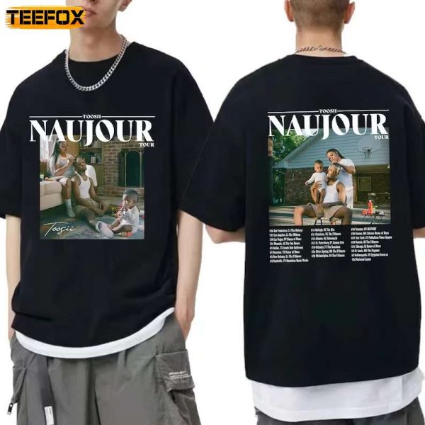 Toosii Naujour Tour 2023 Short Sleeve T Shirt