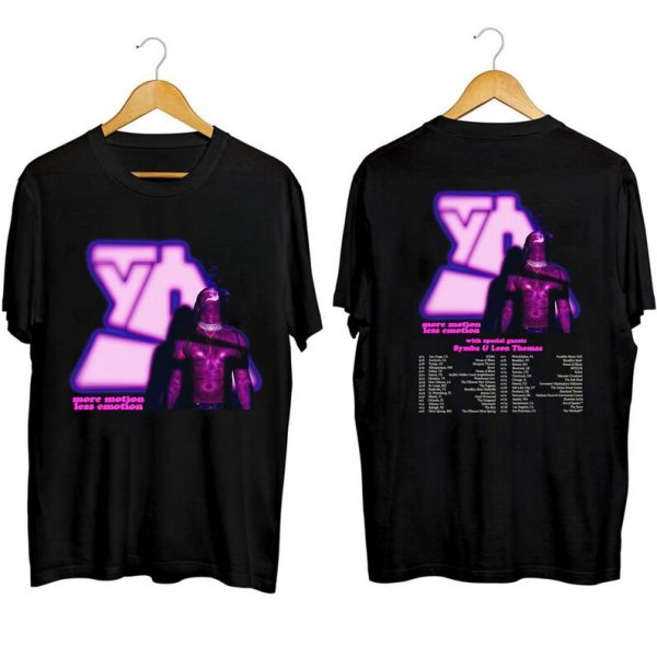 Ty Dolla Sign More Motion Less Emotion Concert 2023 Short Sleeve T Shirt