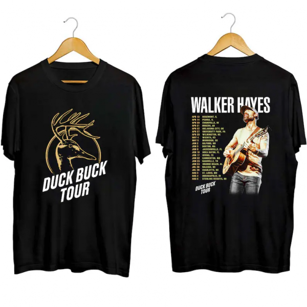 Walker Hayes Duck Buck Tour 2023 Short Sleeve T Shirt