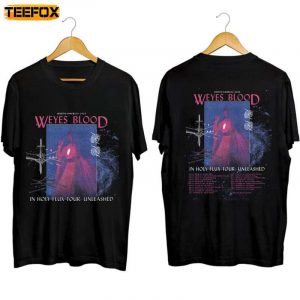 Weyes Blood In Holy Flux Tour North American 2023 Adult Short Sleeve T Shirt