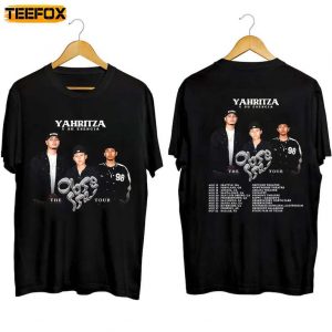 Yahritza y Su Esencia Obsessed Tour 2023 Adult Short Sleeve T Shirt