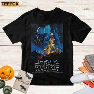 1977 Star Wars Movie Poster Short Sleeve T Shirt