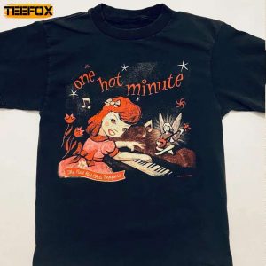 1995 Red Hot Chili Peppers One Hot Minute Album Adult Short Sleeve T Shirt