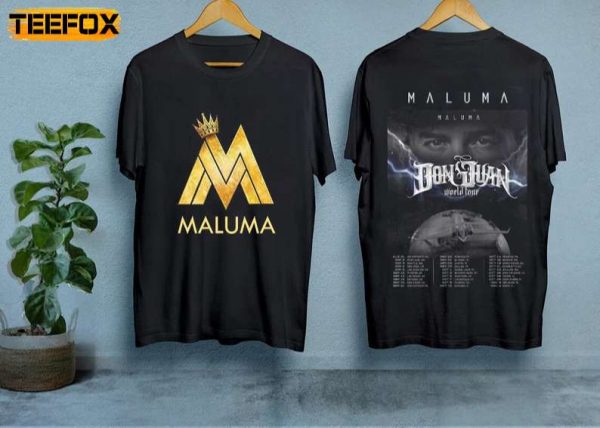 2023 Don Juan Tour Maluma Short Sleeve T Shirt