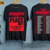 Aerosmith 2023 2024 Peace Out Short Sleeve T Shirt