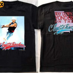 Alan Jackson Way Down Yonder On The Chattahoochee Tour 1992 Adult Short Sleeve T Shirt