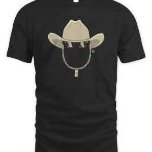 Athlete Logos Golden Coach Cowboy Hat Adult Short Sleeve T Shirt