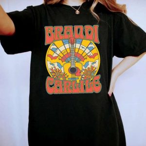 Brandi Carlile Guitarland Adult Short Sleeve T Shirt