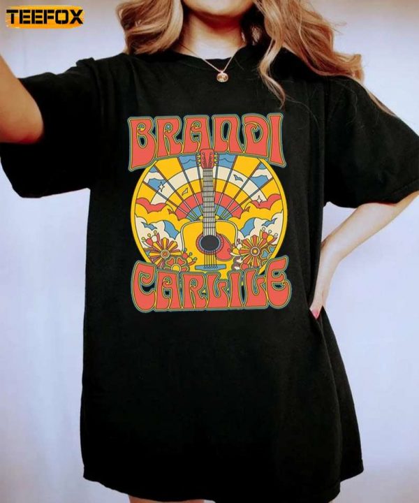 Brandi Carlile Guitarland Adult Short Sleeve T Shirt