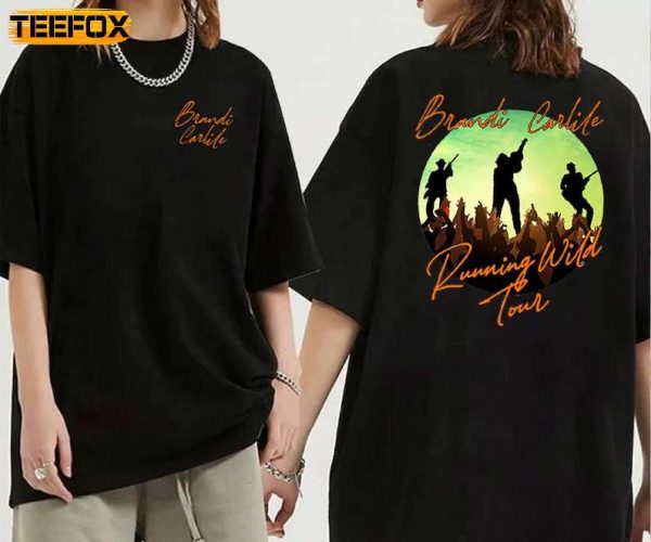 Brandi Carlile Running Wild Tour 2023 Adult Short Sleeve T Shirt