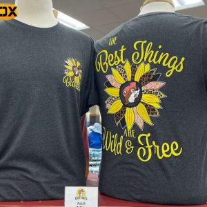 Buc ee's The Best Things are Wild and Free Short Sleeve T Shirt