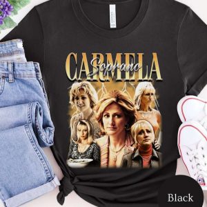 Carmela Soprano The Sopranos New Jersey Mafia Adult Short Sleeve T Shirt