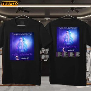 Carrie Underwood The Denim And Rhinestones Tour 2023 Adult Short Sleeve T Shirt