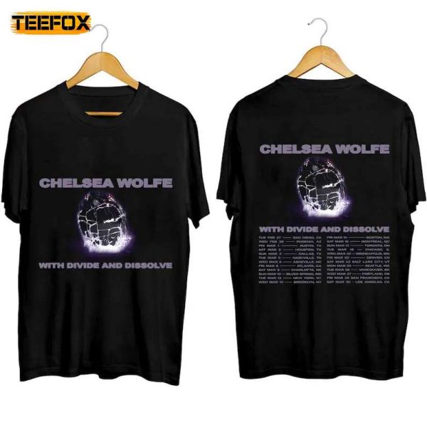 Chelsea Wolfe Tour 2024 Adult Short Sleeve T Shirt